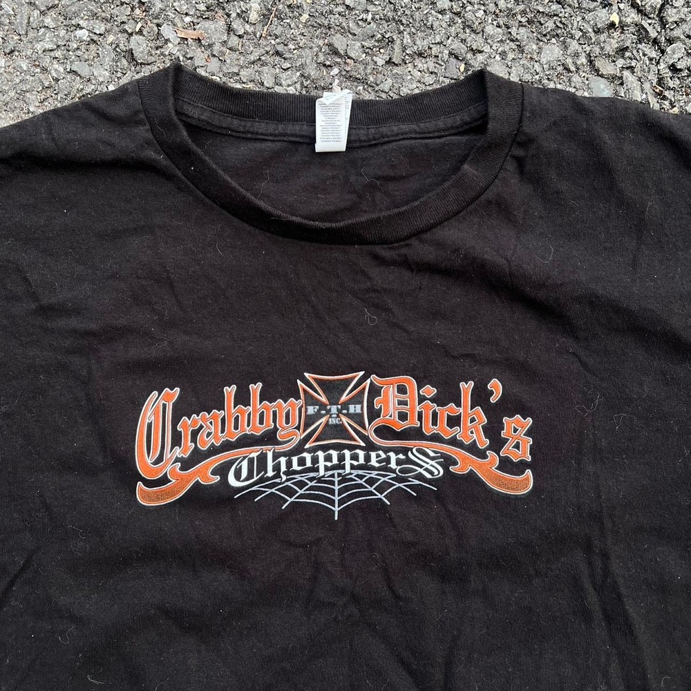 Y2K 2000s West Coast Choppers Parody Shirt size L